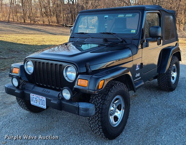 image for item JG9498 2003 Jeep Wrangler  SUV