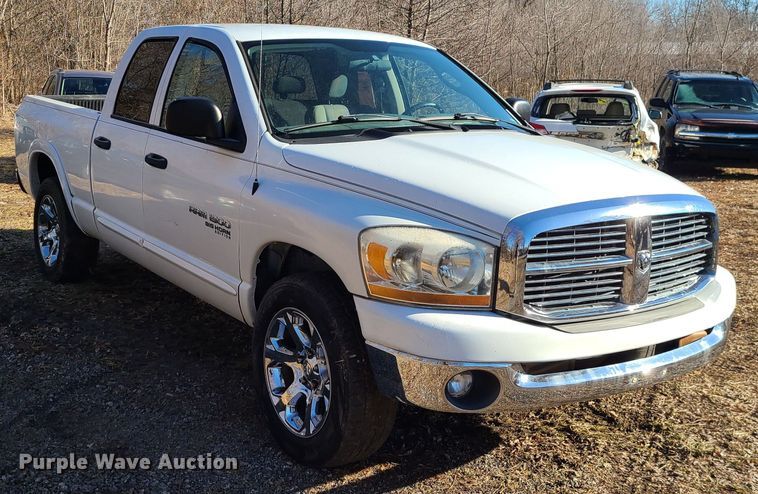 image for item JG9503 2006 Dodge Ram 1500  Quad Cab pickup truck