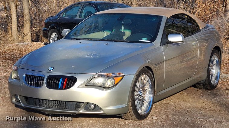 image for item JG9510 2004 BMW 645Ci  convertible