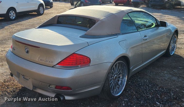 image for item JG9510 2004 BMW 645Ci  convertible