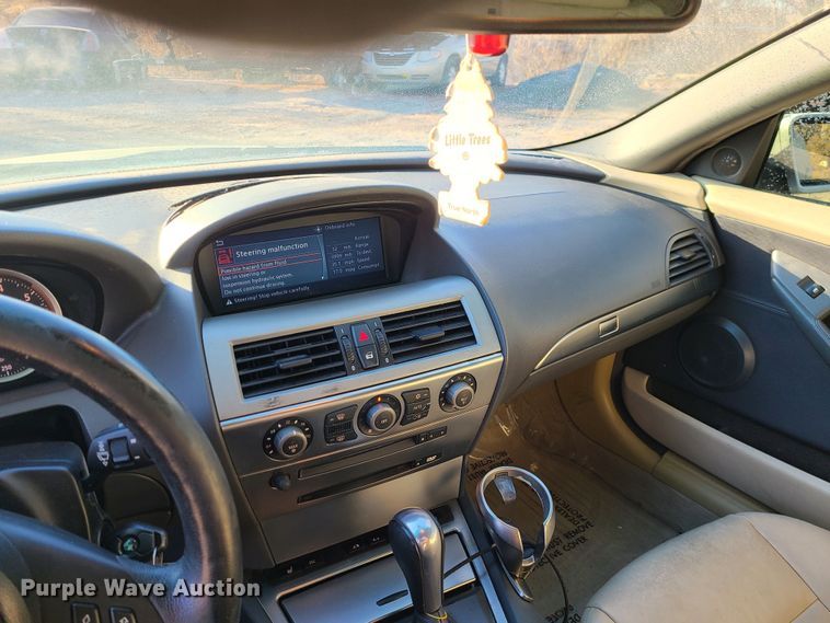 image for item JG9510 2004 BMW 645Ci  convertible