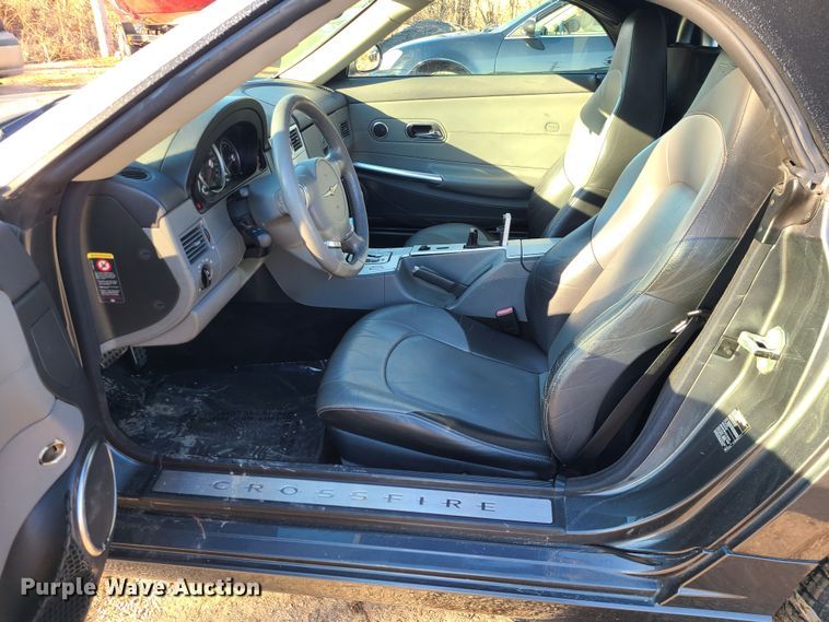 image for item JG9512 2005 Chrysler Crossfire  convertible