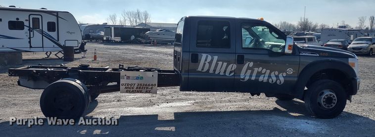 image for item JK9199 2015 Ford F450 Super Duty XLT  Crew Cab truck cab and chassis