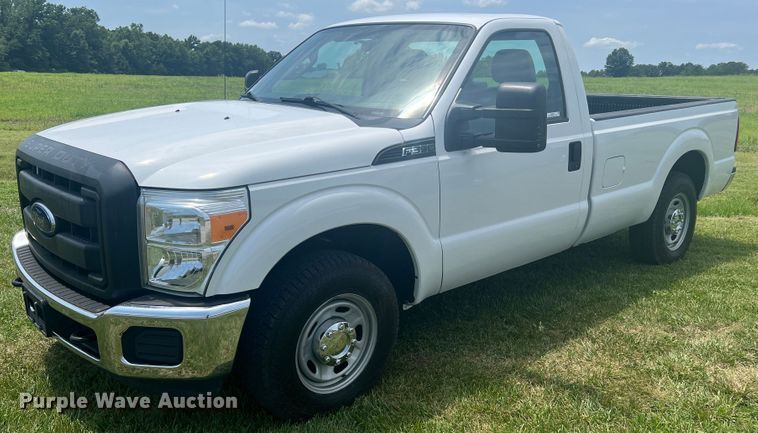 image for item JM9257 2013 Ford F350 Super Duty XL  pickup truck