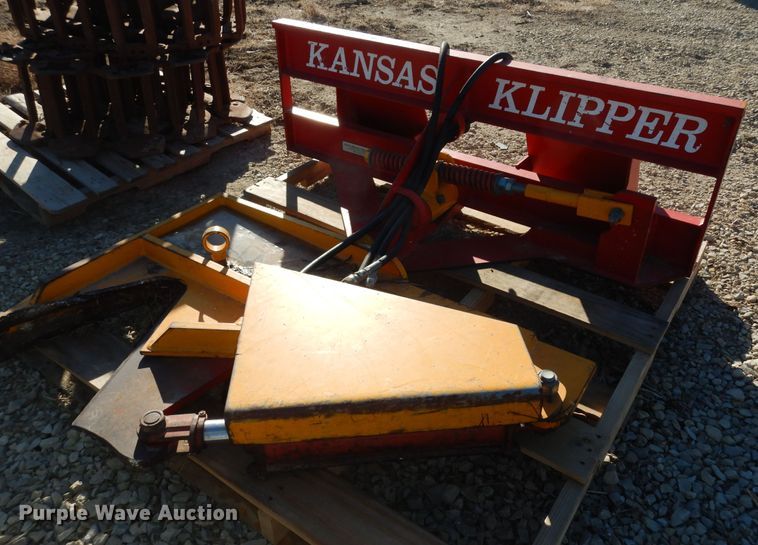 image for item JQ9772 Kansas Klipper  skid steer tree shear