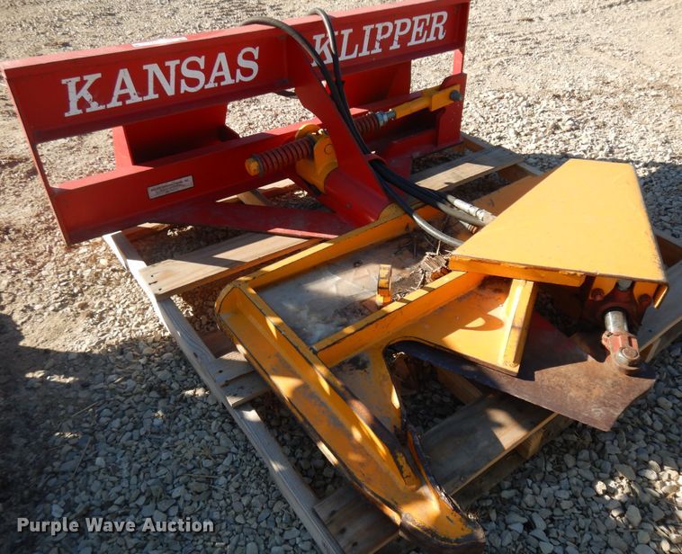 image for item JQ9772 Kansas Klipper  skid steer tree shear