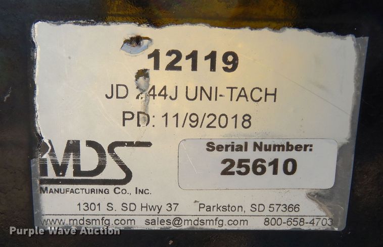 image for item JQ9773 MDS UniTach  quick attach