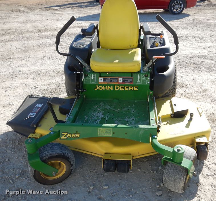 image for item JQ9774 John Deere Z665  ZTR lawn mower