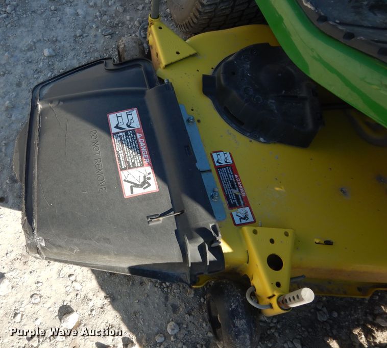 image for item JQ9775 John Deere X390  lawn mower