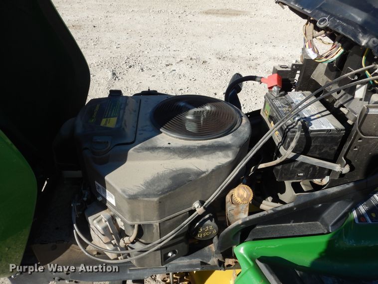 image for item JQ9775 John Deere X390  lawn mower