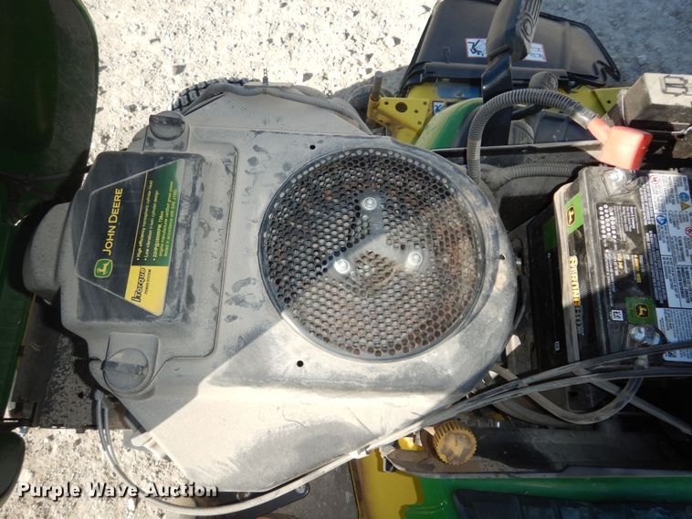 image for item JQ9775 John Deere X390  lawn mower