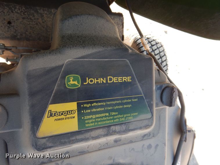 image for item JQ9775 John Deere X390  lawn mower