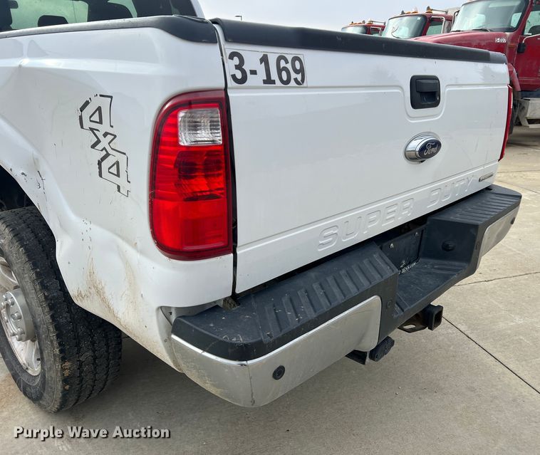 image for item JU9665 2016 Ford F250 Super Duty XLT  SuperCab pickup truck