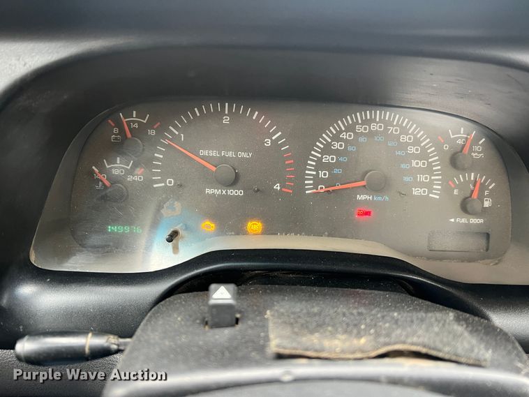 image for item JU9671 2001 Dodge Ram 3500 SLT Laramie  flatbed pickup truck