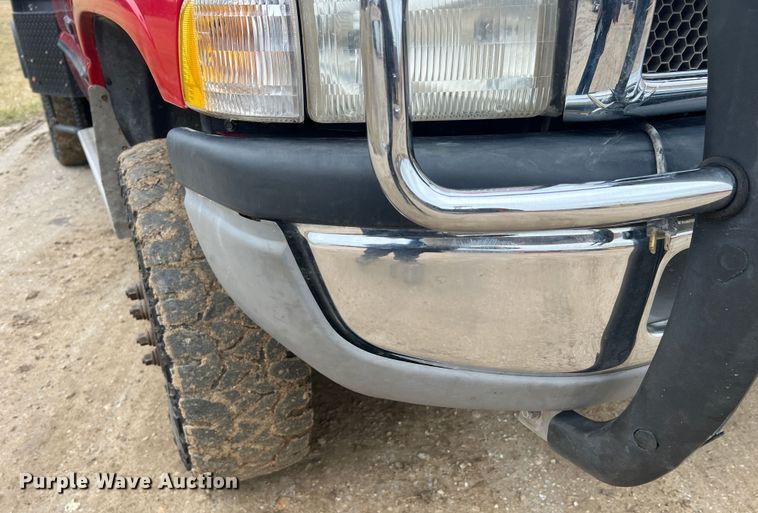 image for item JU9671 2001 Dodge Ram 3500 SLT Laramie  flatbed pickup truck