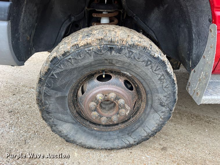 image for item JU9671 2001 Dodge Ram 3500 SLT Laramie  flatbed pickup truck