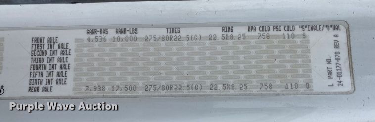 image for item JW9205 2005 Freightliner Business Class M2  box truck