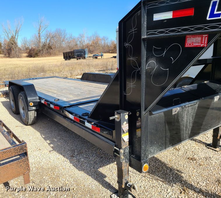 image for item JW9713 2022 Load Trail  tilt deck equipment trailer