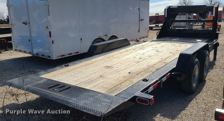 image for item JW9713 2022 Load Trail  tilt deck equipment trailer