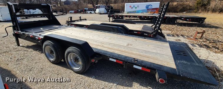 image for item JW9713 2022 Load Trail  tilt deck equipment trailer