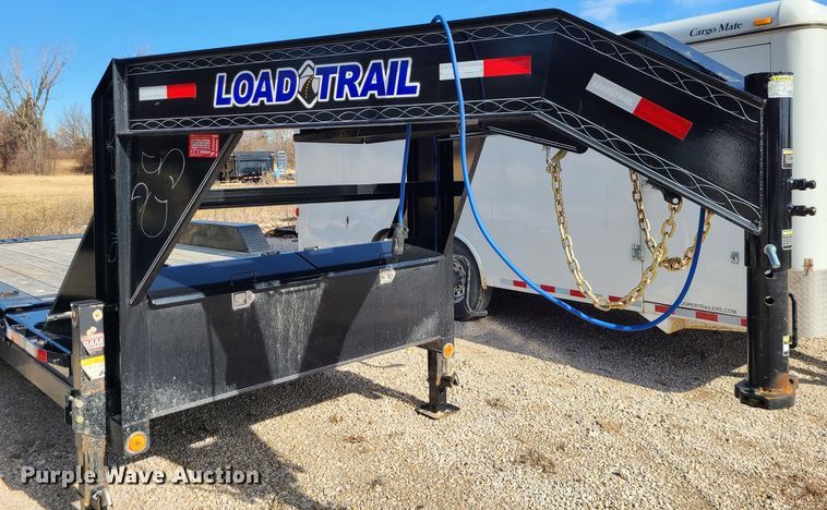 image for item JW9713 2022 Load Trail  tilt deck equipment trailer