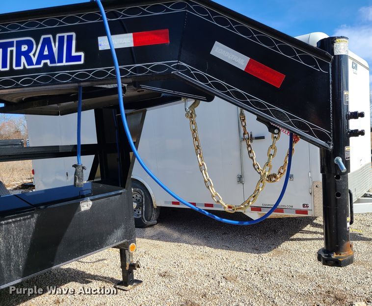 image for item JW9713 2022 Load Trail  tilt deck equipment trailer