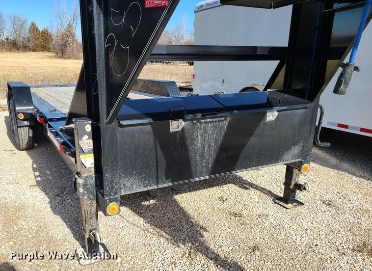 image for item JW9713 2022 Load Trail  tilt deck equipment trailer