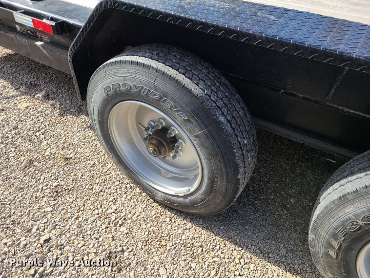 image for item JW9713 2022 Load Trail  tilt deck equipment trailer