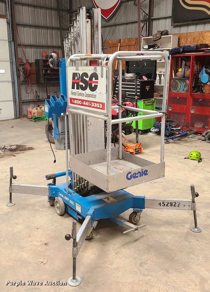 image for item JW9714 2003 Genie AWP-30S  vertical lift