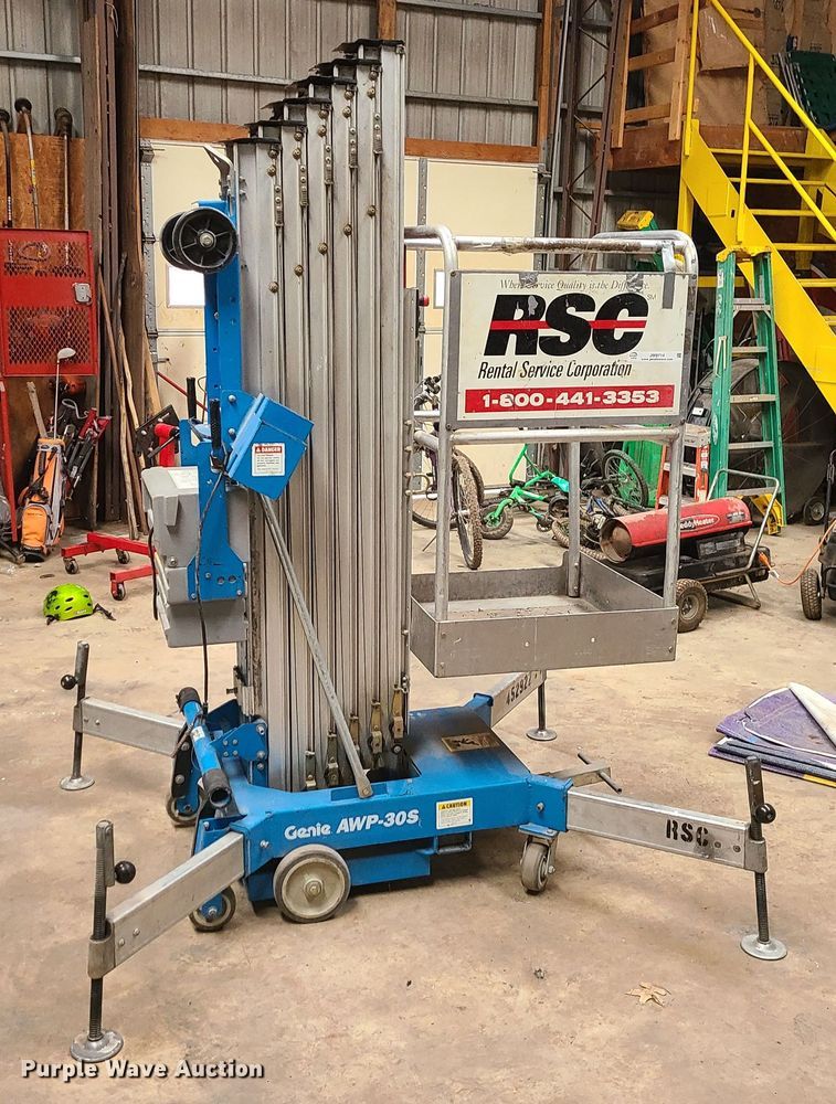 image for item JW9714 2003 Genie AWP-30S  vertical lift