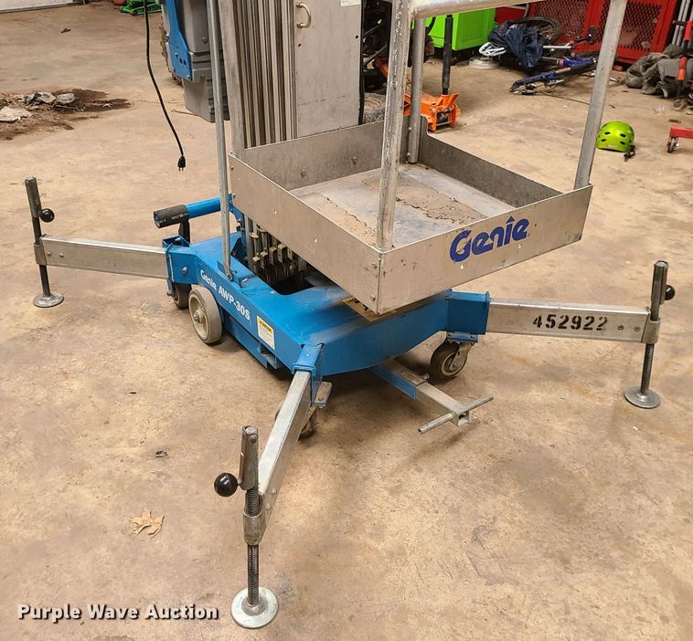 image for item JW9714 2003 Genie AWP-30S  vertical lift