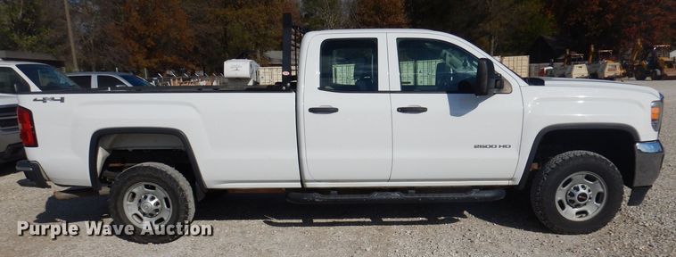 image for item JY9655 2015 GMC Sierra 2500HD  Double Cab pickup truck