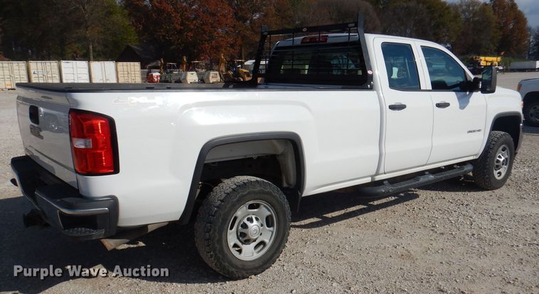 image for item JY9655 2015 GMC Sierra 2500HD  Double Cab pickup truck