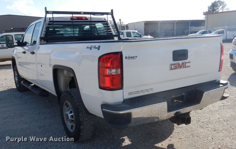 image for item JY9655 2015 GMC Sierra 2500HD  Double Cab pickup truck