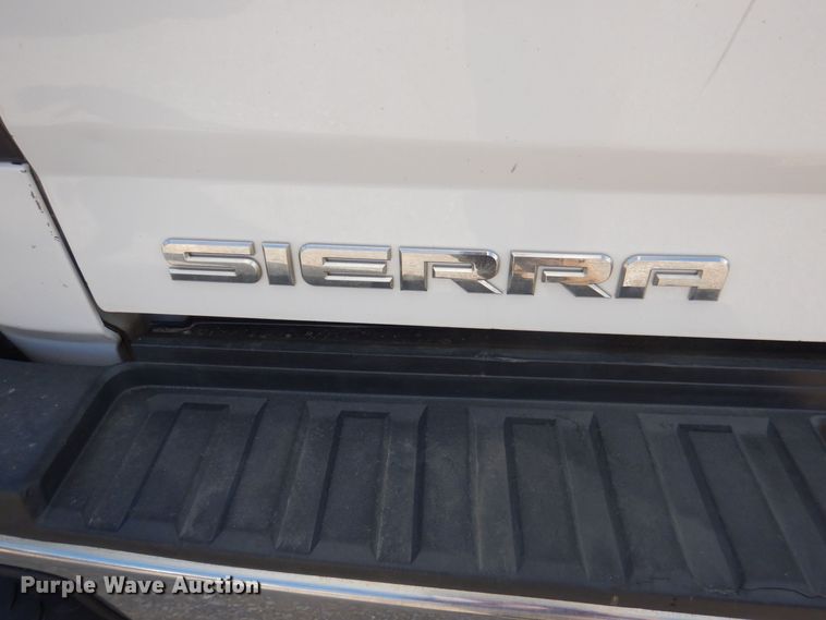 image for item JY9655 2015 GMC Sierra 2500HD  Double Cab pickup truck