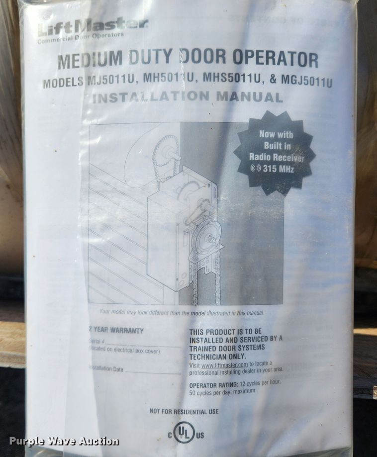 image for item KT9387 Liftmaster  garage door