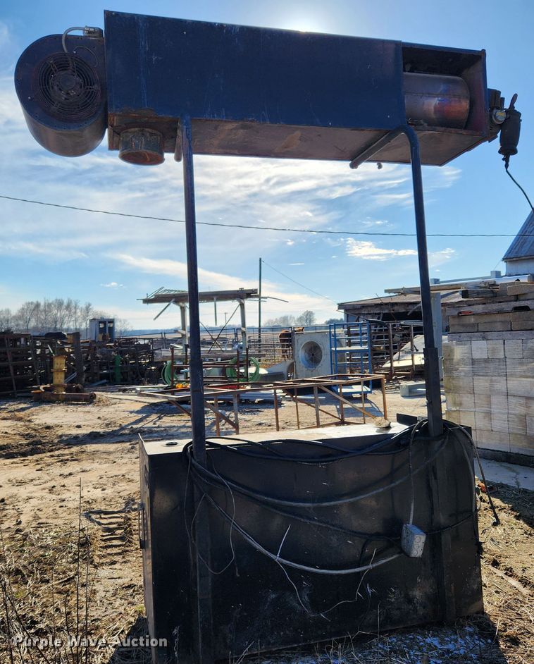 image for item KT9391 Black Gold 200  waste oil heater