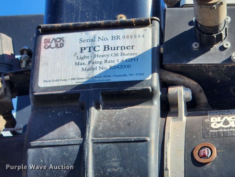 image for item KT9391 Black Gold 200  waste oil heater