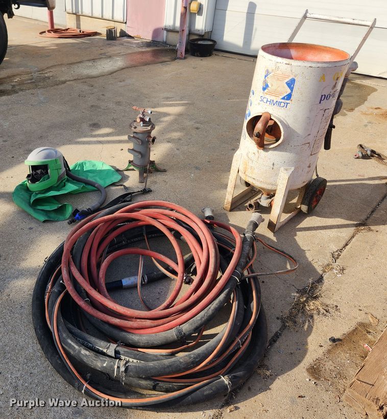 image for item KT9399 2002 Schmidt  sand blaster
