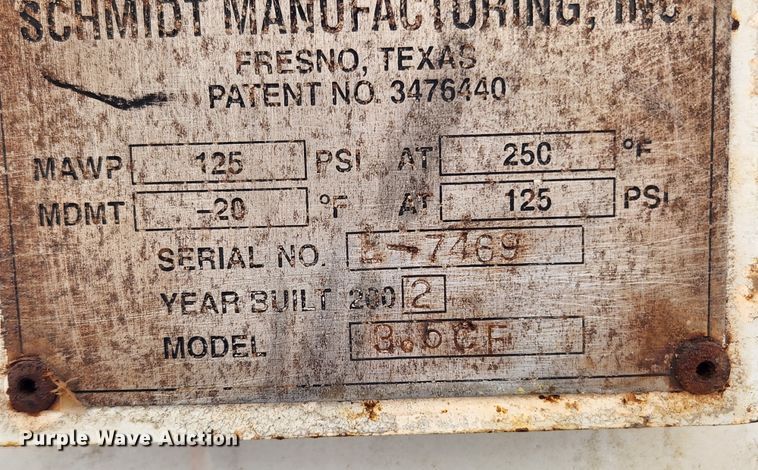 image for item KT9399 2002 Schmidt  sand blaster