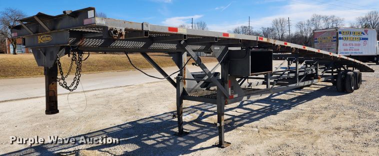 image for item KT9404 2006 Kaufman  car carrier trailer