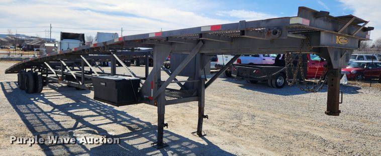 image for item KT9404 2006 Kaufman  car carrier trailer