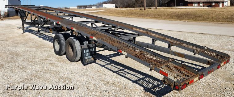 image for item KT9404 2006 Kaufman  car carrier trailer