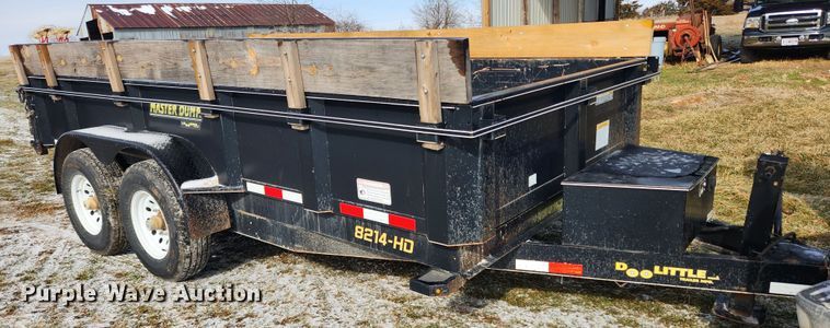 image for item KT9409 2015 Doolittle 8214HD  dump trailer