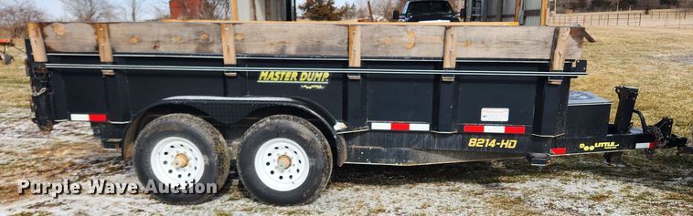 image for item KT9409 2015 Doolittle 8214HD  dump trailer