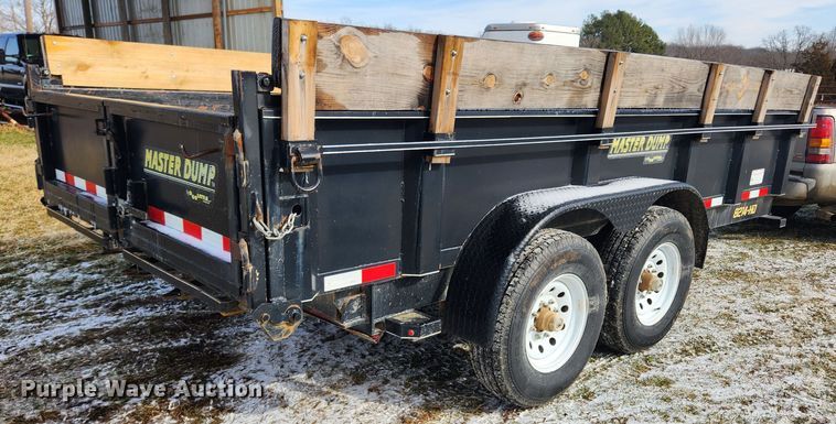 image for item KT9409 2015 Doolittle 8214HD  dump trailer