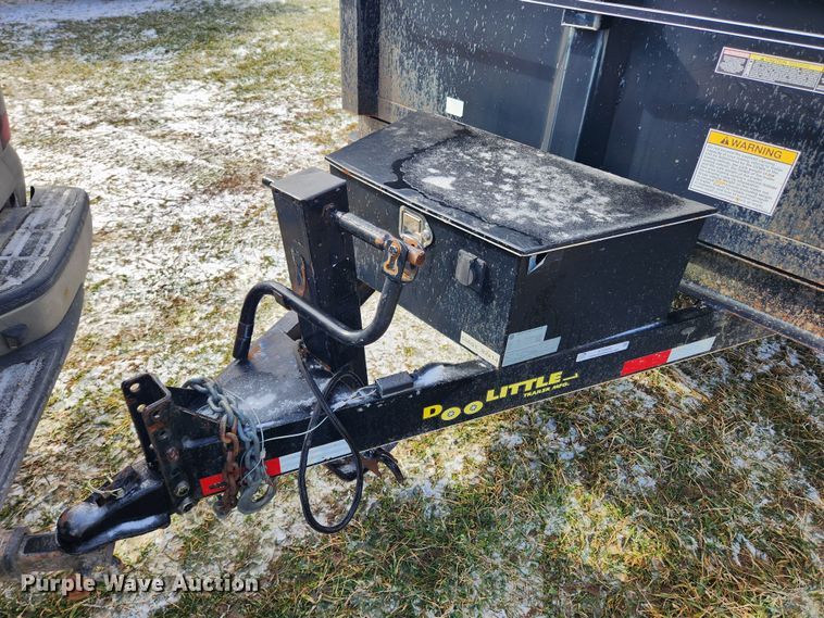 image for item KT9409 2015 Doolittle 8214HD  dump trailer