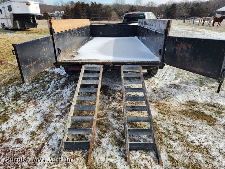 image for item KT9409 2015 Doolittle 8214HD  dump trailer