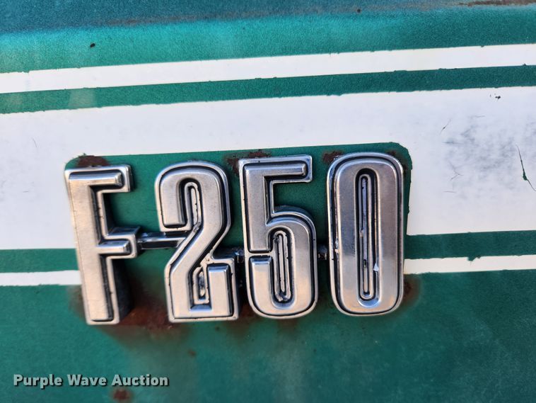 image for item KT9448 1976 Ford F250  pickup truck