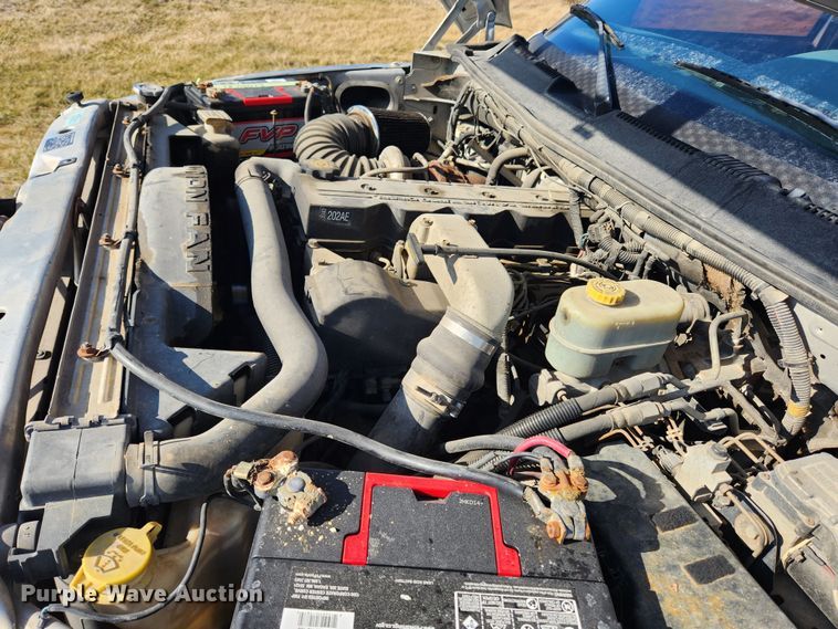 image for item KT9452 2002 Dodge Ram 2500  Quad Cab pickup truck